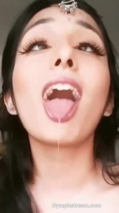 Sexy Indian Doing The Ahegao