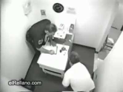 One of my old favorites: Drunk guy at a Police Station