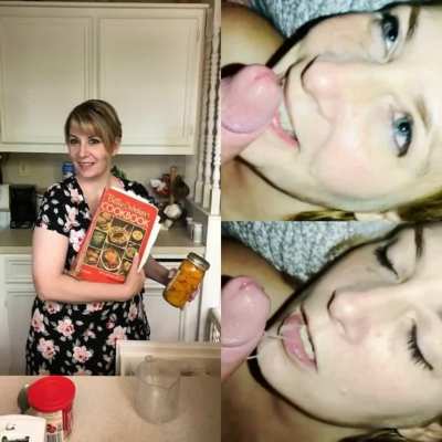 Betty Crocker before and after cum