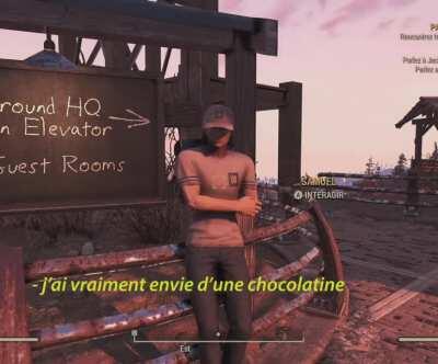 Le grand débat francophone atteint Fallout 76