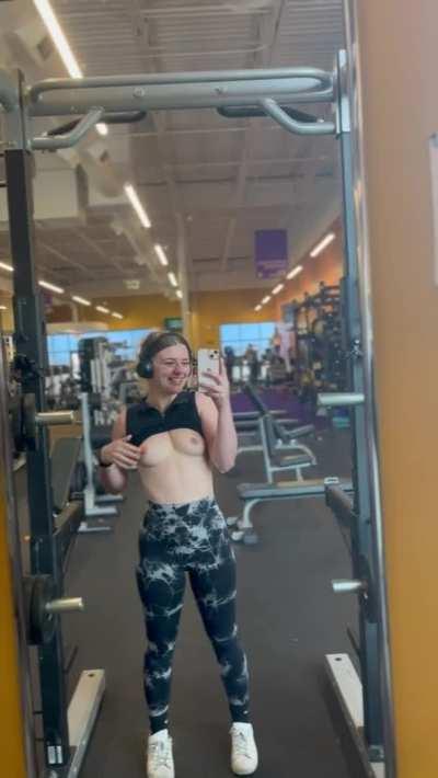 Risky enough to fuck in the gym? (;