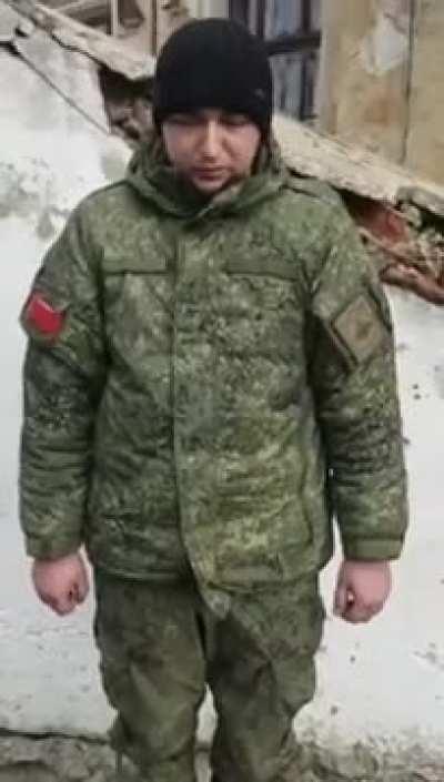 Captured Russian Soldier in Sumy