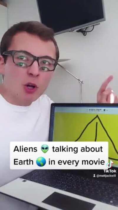 Aliens in movies be like: