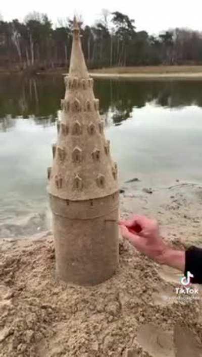 Sandcastle Hogwarts