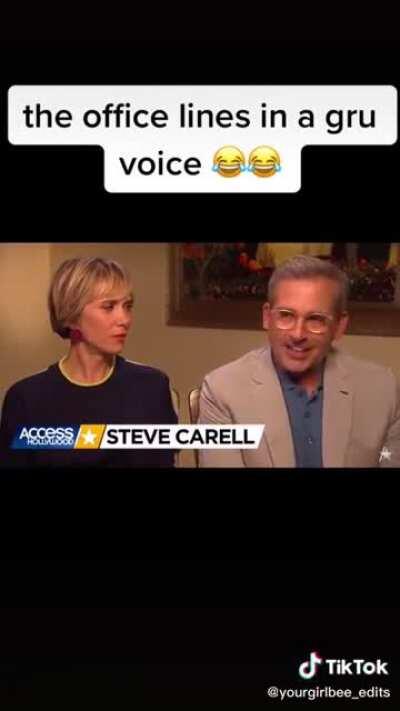 Steve Carell being amazing