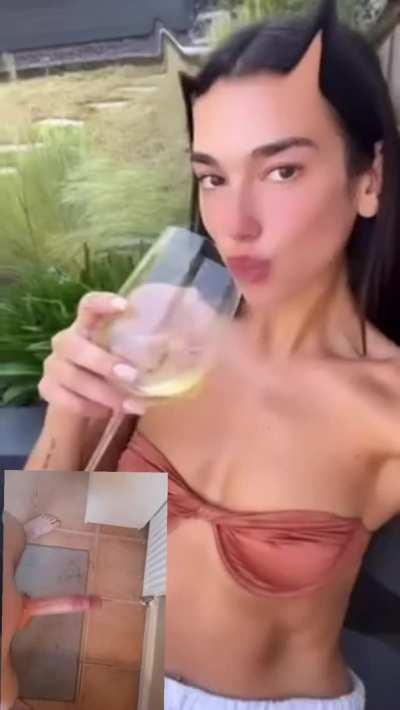 dua lipa facetime her fans big cock