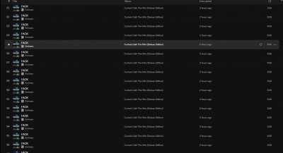 I made a playlist