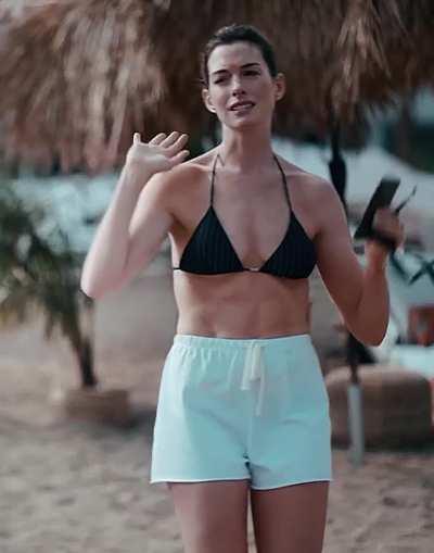 Anne Hathaway in bikini Wecrashed (2022)