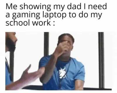 I can't do my homework dad!