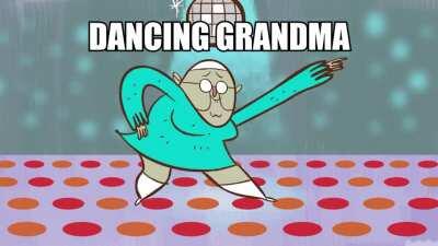 Dancin GRANDMA!!!😲😲😲