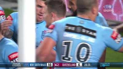 State Of Origin III: Josh Addo-Carr with a Chip and Chase Try