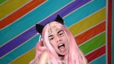 6ix9ine deepfaked onto Belle Delphine