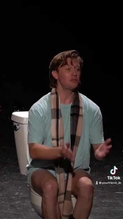 A musical all about getting stranded on the toilet during a first date