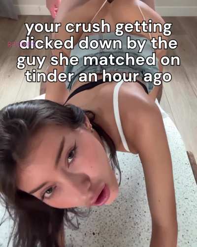 She has no problem finding someone to fuck her while you don't even get a single like