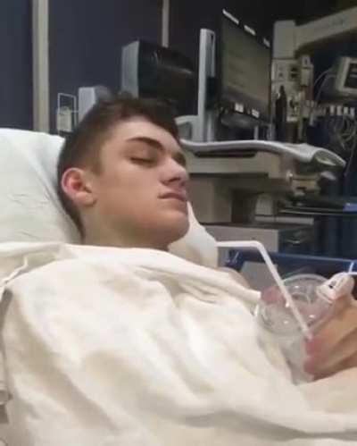 Guy tells his height after waking up from coma