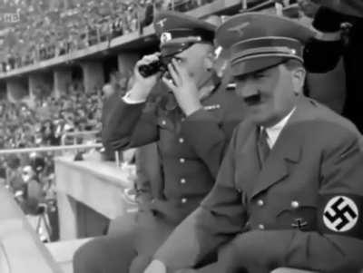 Hitler watching 1936 Olympics high on dexamphetamine