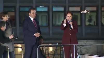 Meral Akşener: &quot;Meral Akşener olarak söz veriyorum bu şarkı da burada bitmeyecek&quot;