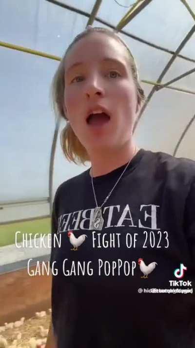 In case you missed it thereâs a chicken war brewing on TikTok