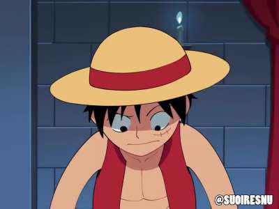 Luffy and Nami