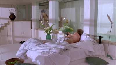 Catherine Zeta-Jones' backplot and Louise Downie's thong plot in the PG-13 movie &quot;Splitting Heirs (1993)&quot;