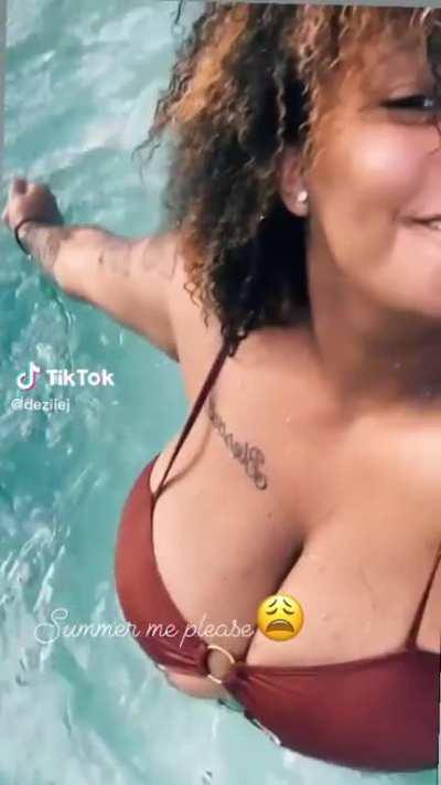 Big boobs black girl