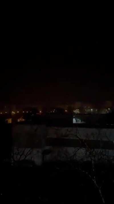 Massive bombardment of Mariupol, Ukraine, minutes ago.