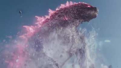 Longer footage of Godzilla from Godzilla X Kong - gotta admit the cgi still looks very weird imo