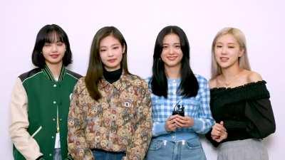 210108 BLACKPINK thanks all the BLINKS for voting them the Radiodotcom 2020 'Artist of the Year'!