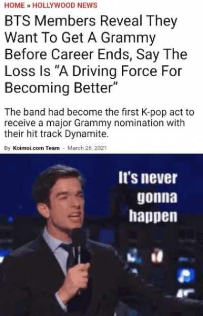 Grammy is for music