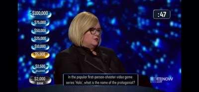 There was a Halo question in tonight’s episode of The Weakest Link