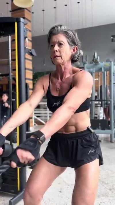 This 61 year old woman from France