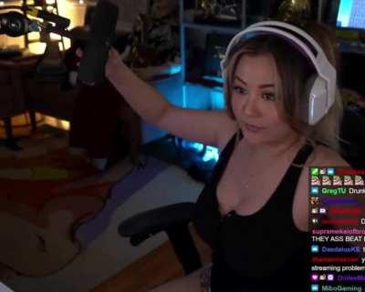 Gina's new Twitch stream setup is dope. 🔥🔥🔥