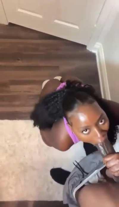 Ebony Blowjob