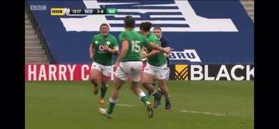 It’s the little things in rugby, like Tadhg Furlong’s face chasing Finn Russell