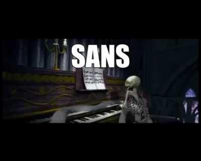 SANS SKELETON!!! epic funny moment this is epic