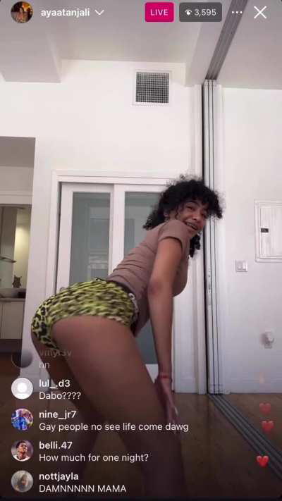 twerking in slow motion 