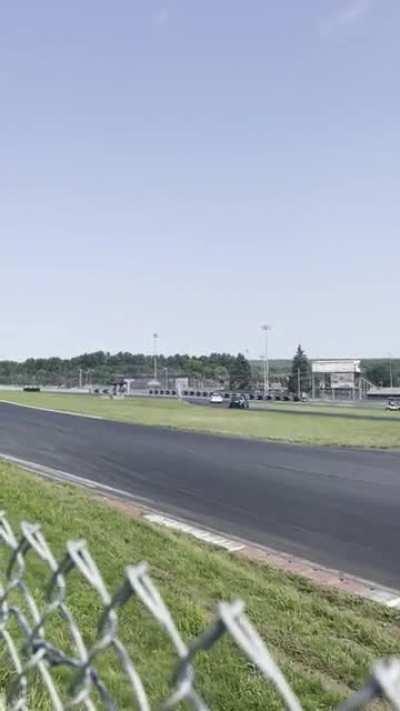 Sedan and Wagon at Drift Event