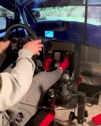 Awesome driving setup