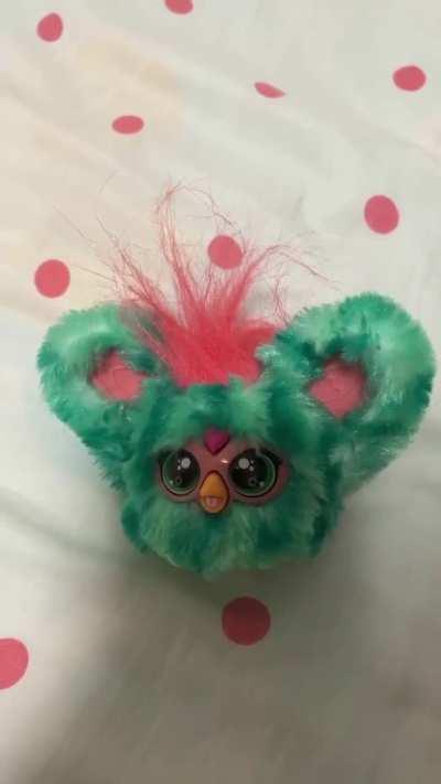 Video of the Furby furblet