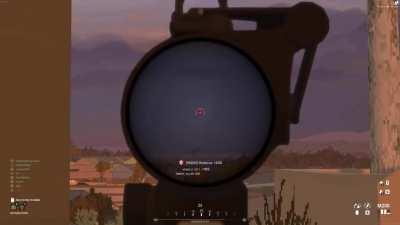 Not the most impressive, but I hit this 800 meter helicopter headshot the other day