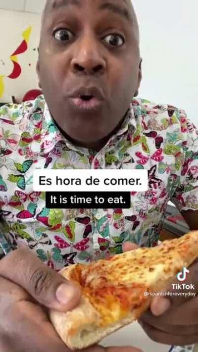 Es hora de comer