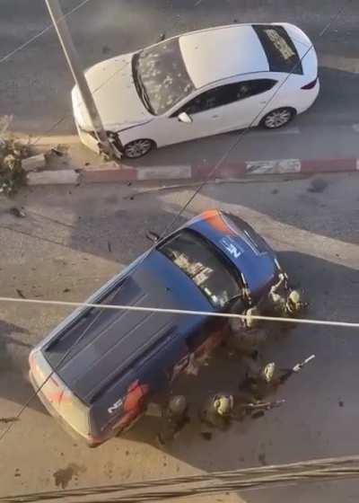 Better footage of the israeli special forces assassination today in tul-karem