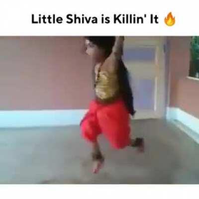 Little Shiva killin it