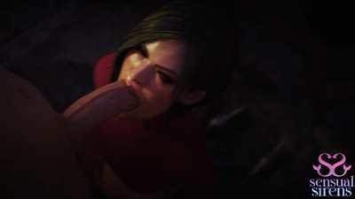 Ada Wong blowjobs an iluminado  (SensualSirens) [Resident Evil] 