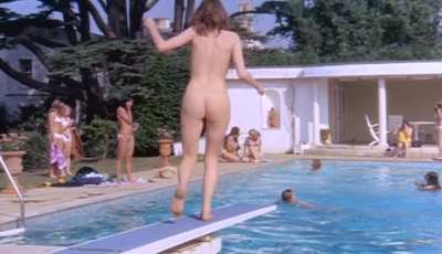 Jane Anthony, Christina Hart, Jill Damas, Drina Pavlovic, others - Games Girls Play (UK1974) (2/2) - The pool