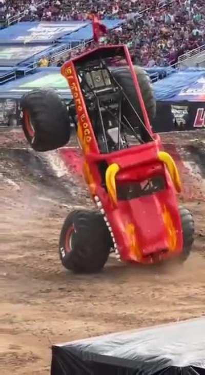 tricks on the monster truck