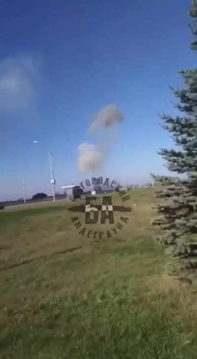 A Russian air defense system in Belgorod destroyed itself trying to intercept targets