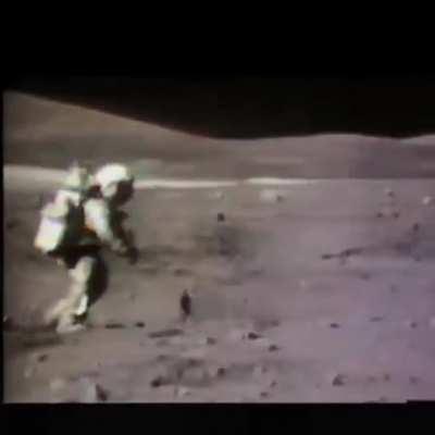 The outtakes of NASA astronauts trying to walk on the moon are amazing.