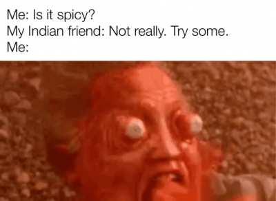 Indian food go brrrrrn