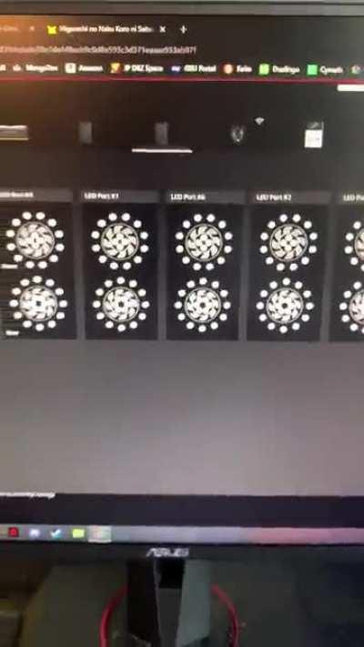 brand new QL120s doing this. I just got these fans through an RMA from Corsair because my last QL120s had dead LEDs, any help for an issue like this?